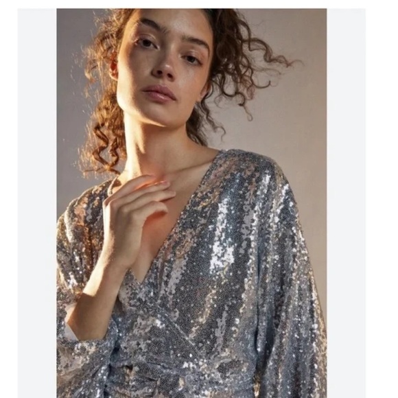 Anthropologie lisabette sequin dress - Picture 3 of 6